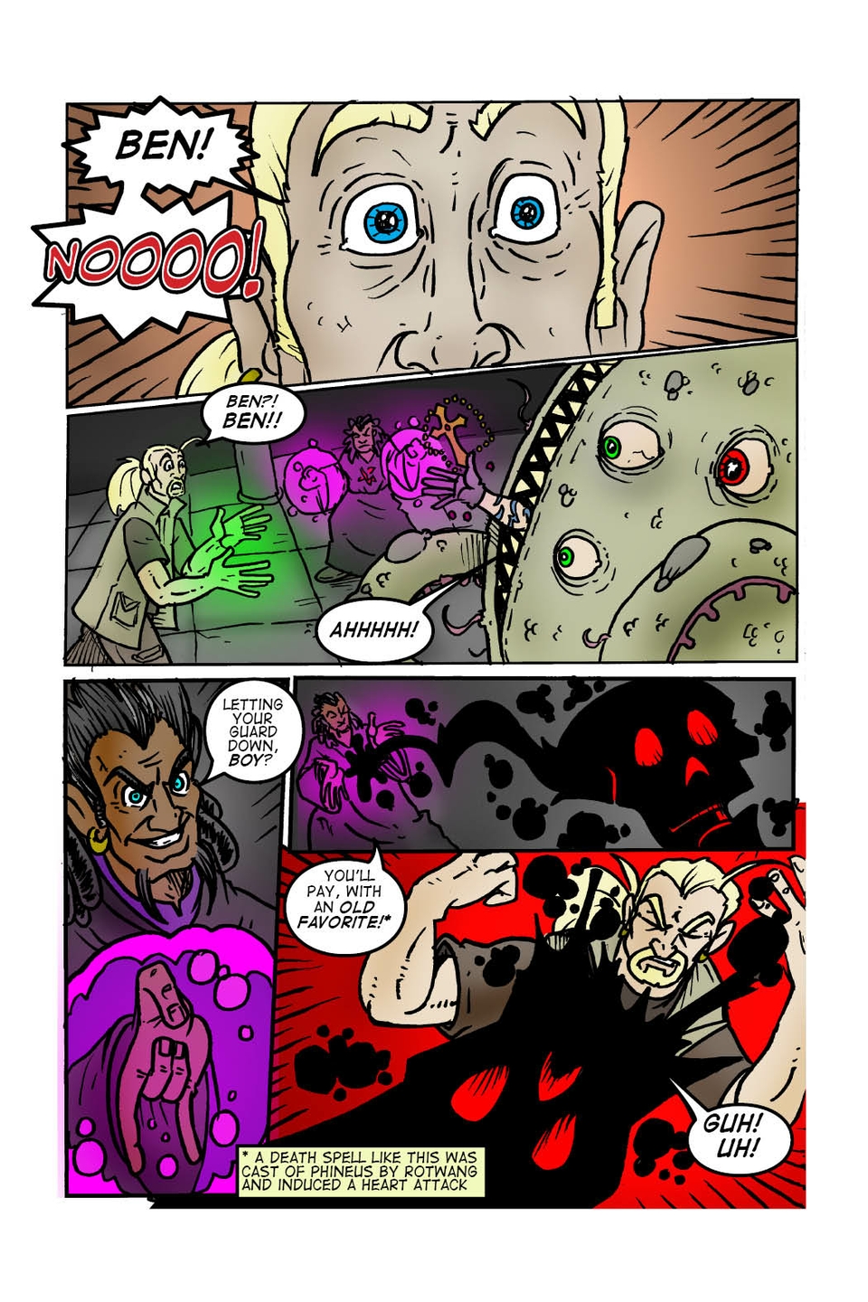 Kali Saga Ch 9: When a Hero Goes Down