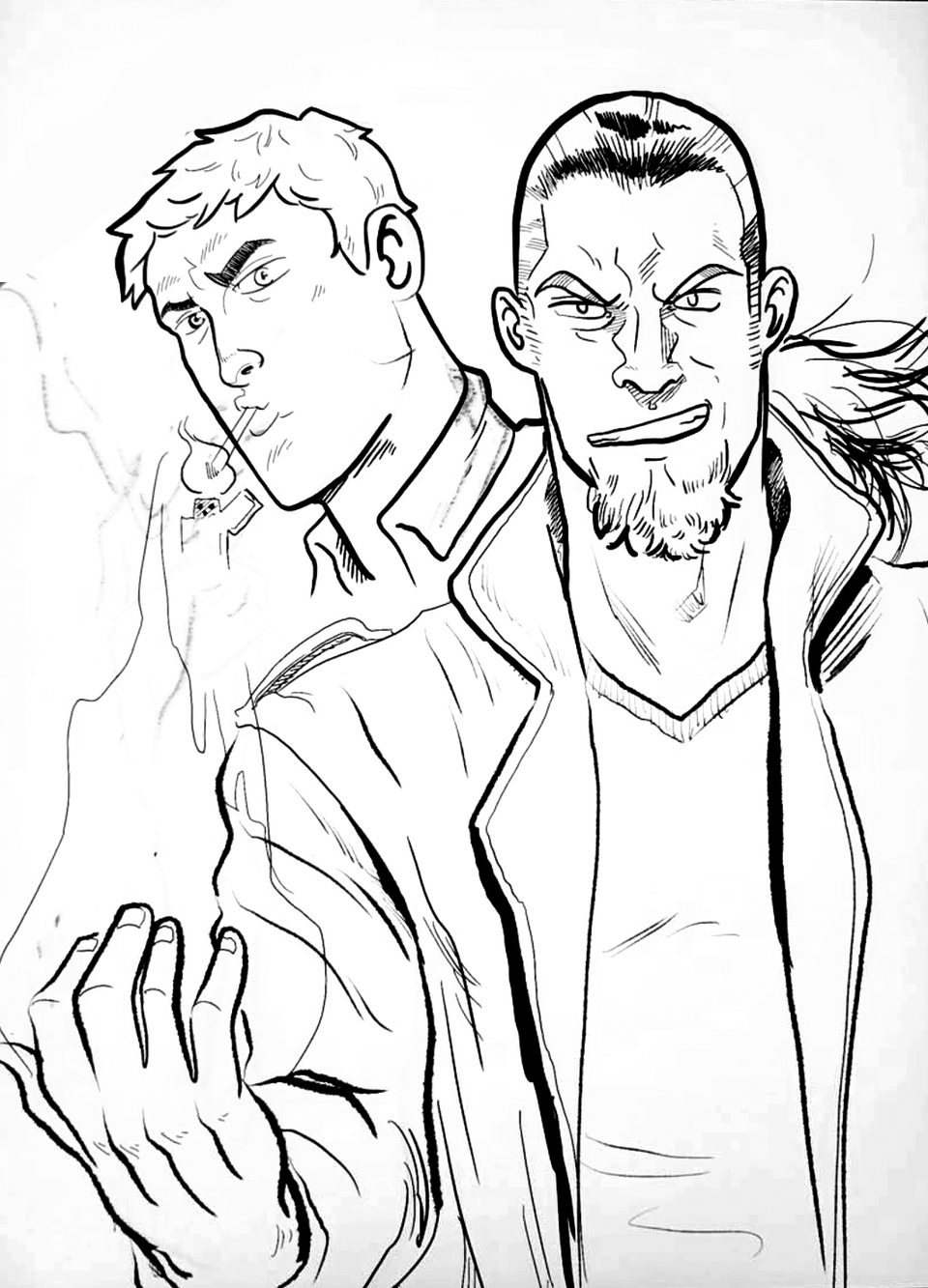 Phineus and William by Calvin Garcia 