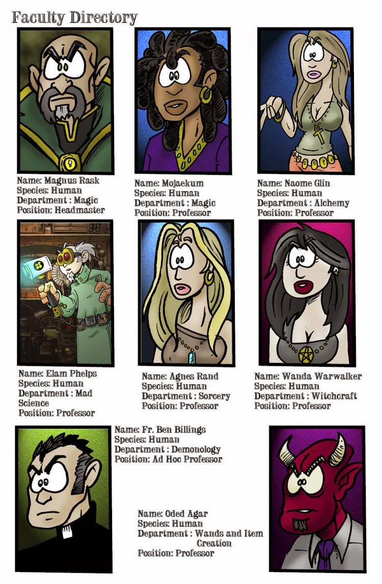 Teen Wizard Yearbook page 4