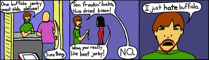 Dried Bison