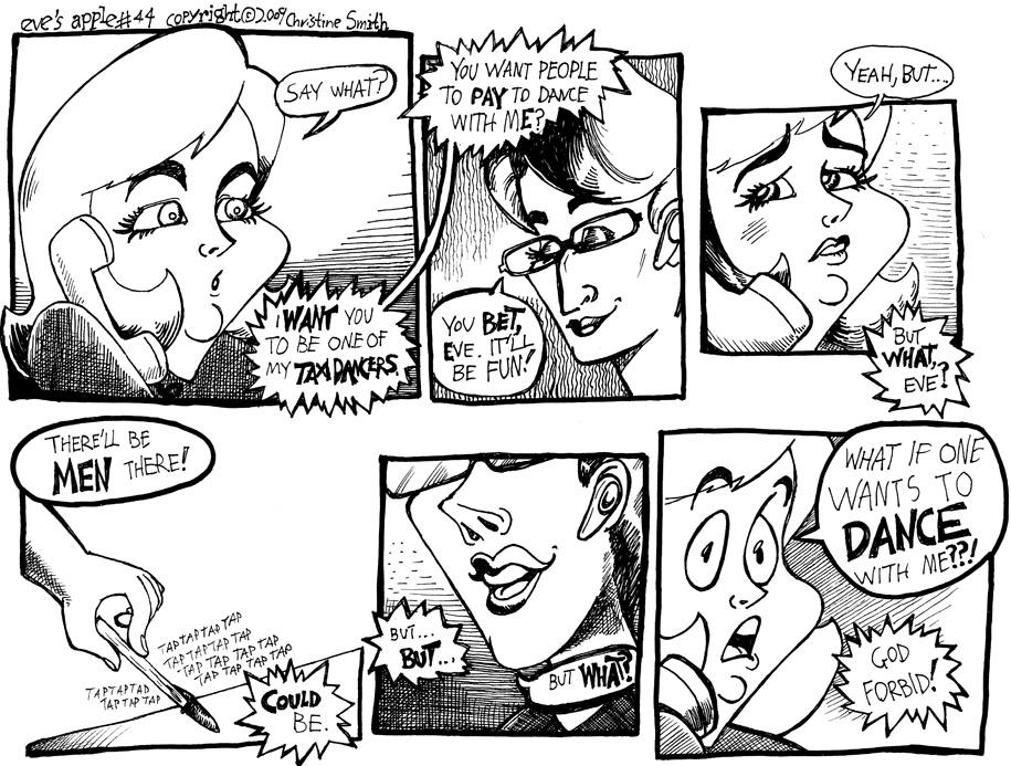 There'll be MEN there!