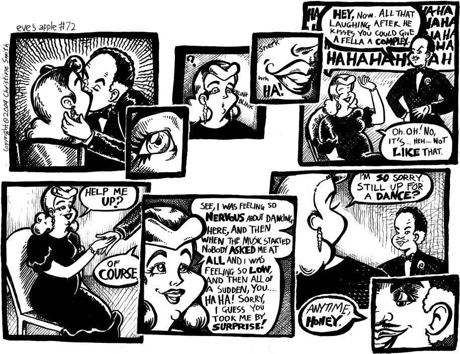 Eve's Reaction To Boy Kisses