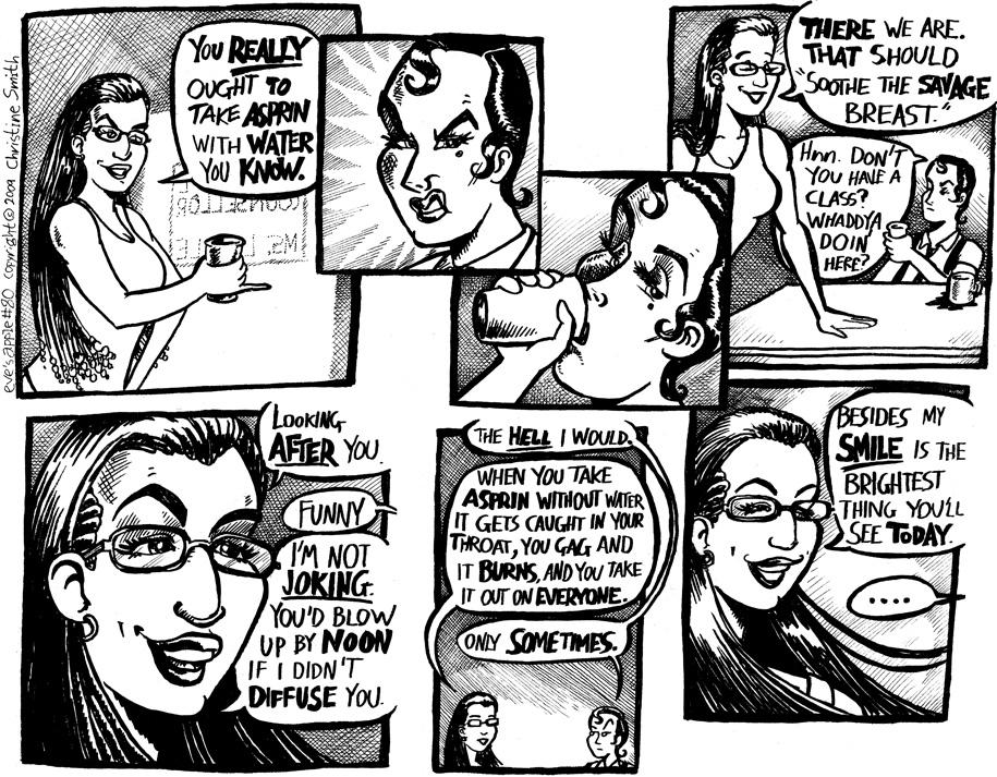 Who Can Turn The World On With Her Smile?