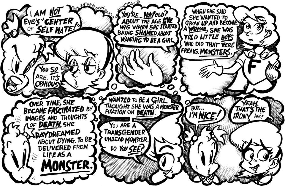 The irony of it all.