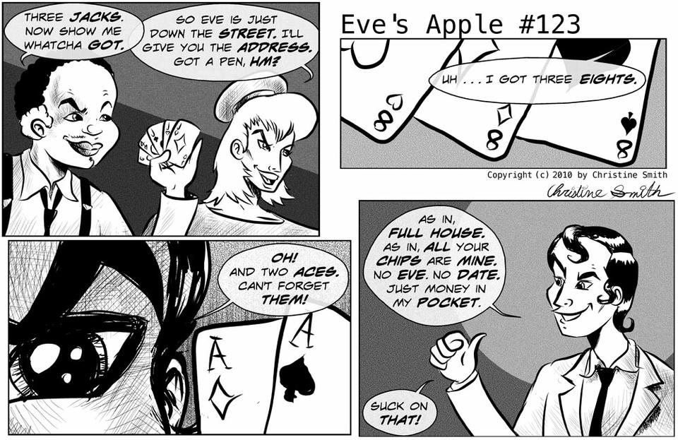 The way the cards lay....