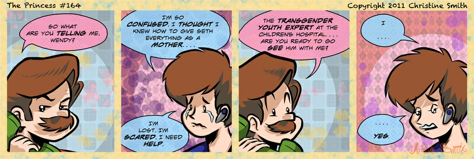 What Wendy is telling him