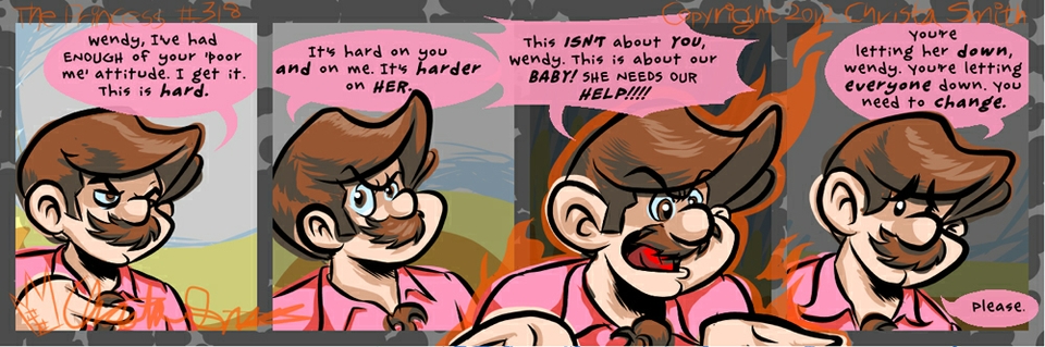 Four Panels Of Clark
