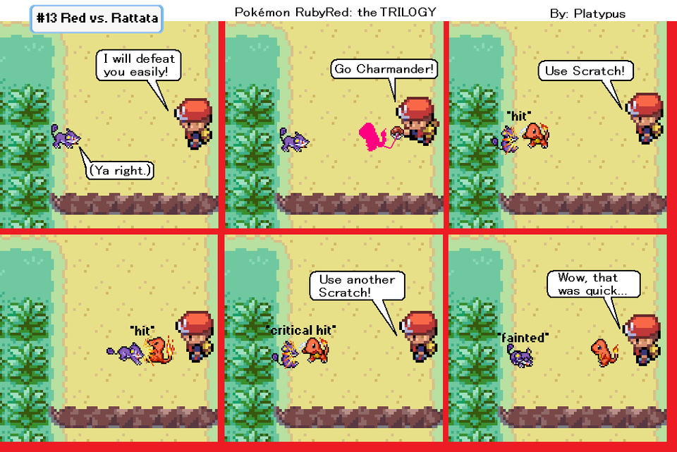 1-13 Red vs. Rattata