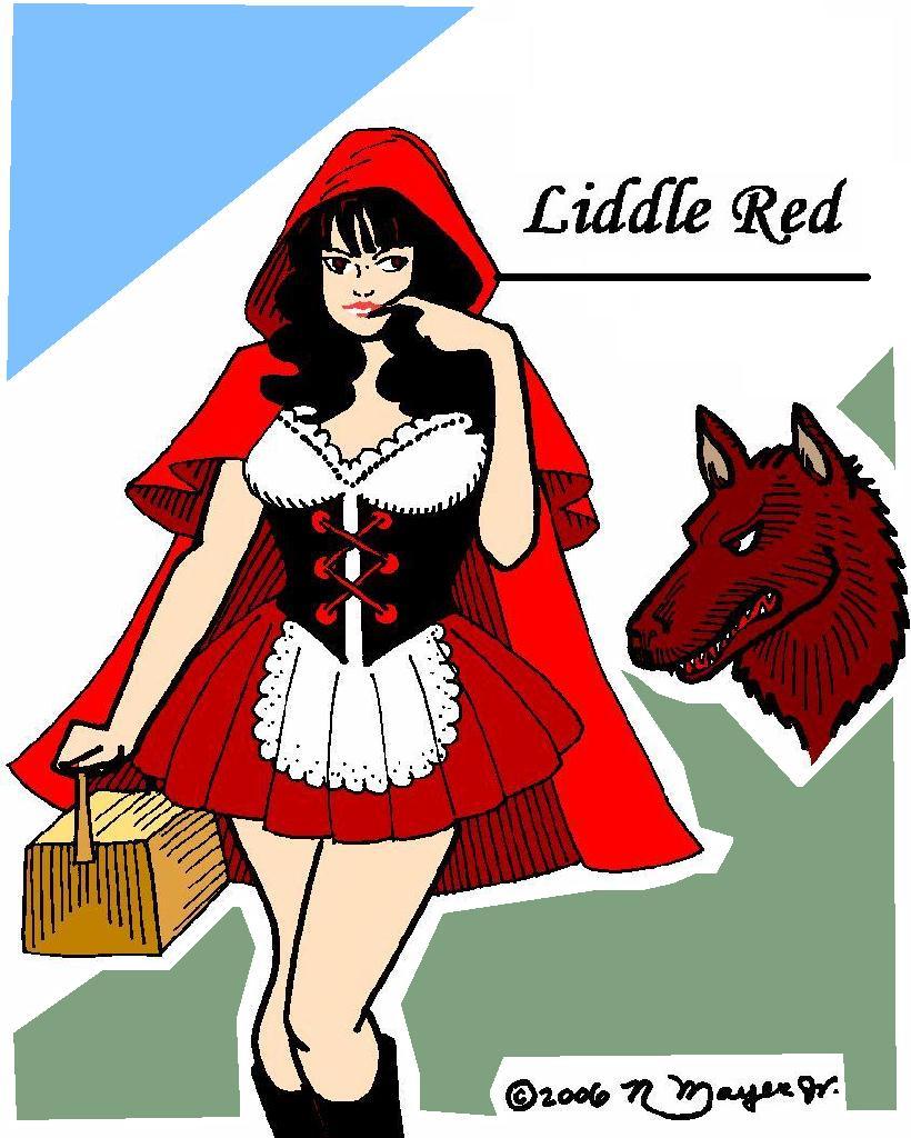 Liddle Red page 4 pinup