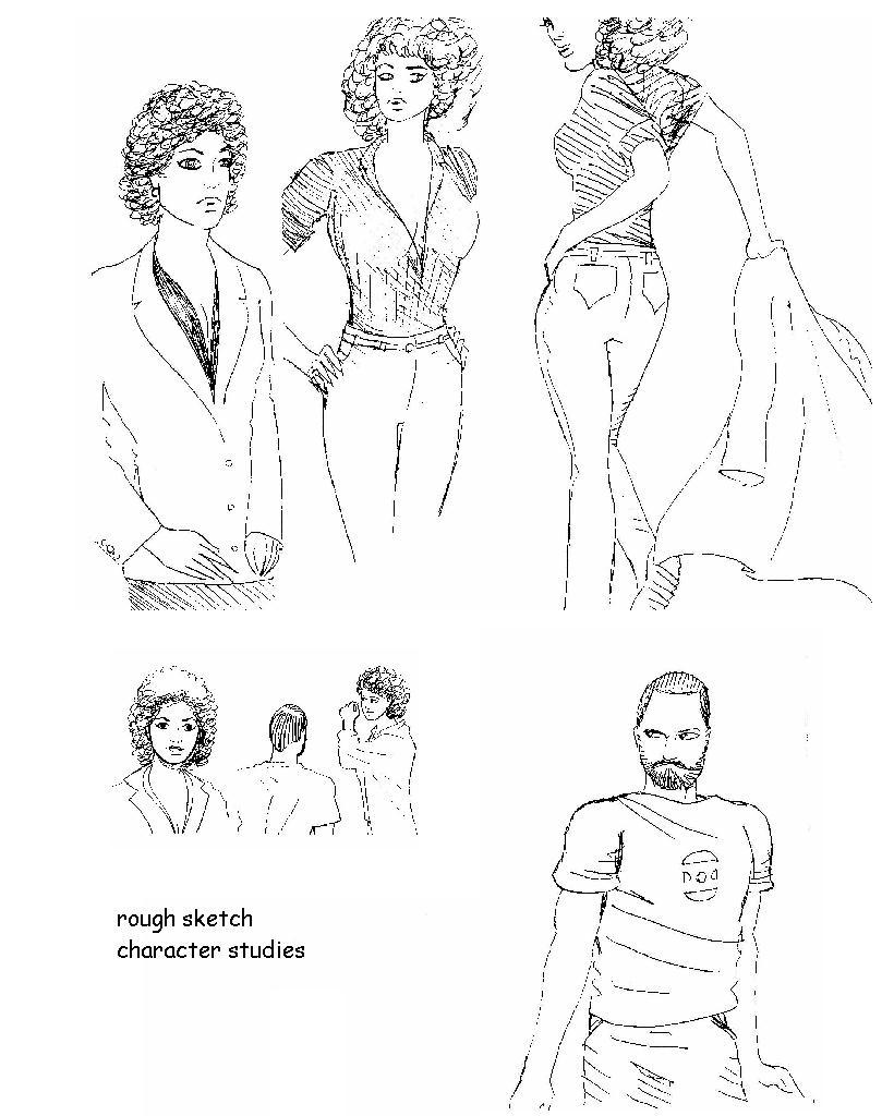 Perscription Filled page 5 - character studies