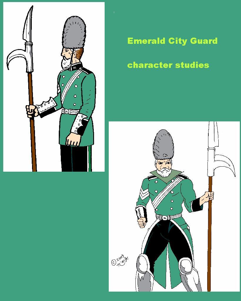 Wooz chapter 7 - character study E.C. Guardsmen