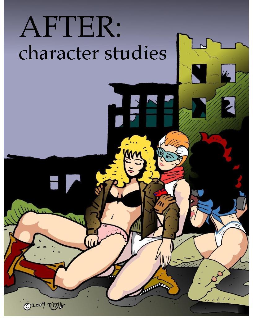 "AFTER:" character studies - title page 09tb110sm