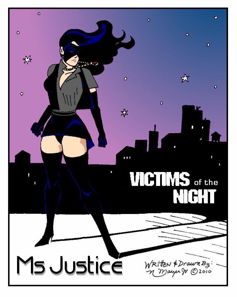 Ms Justice - Victims of the Night  - page 1