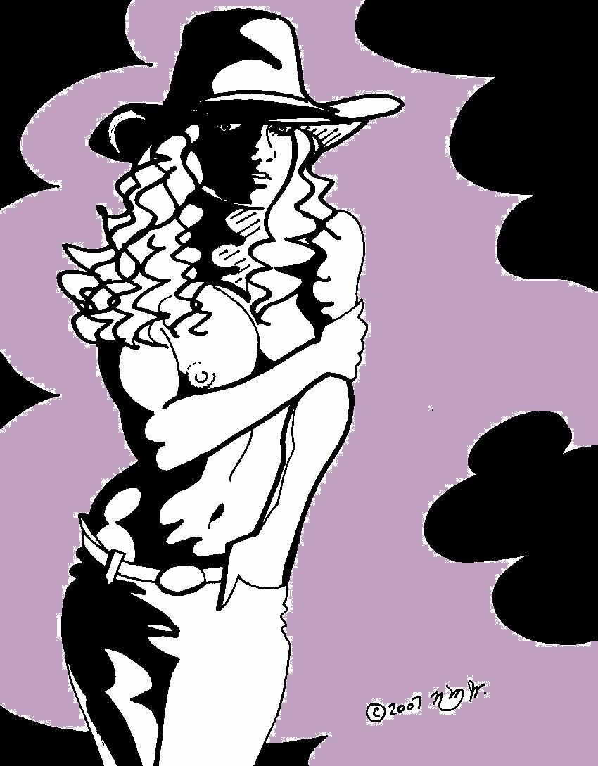 07tb028 lady in hat