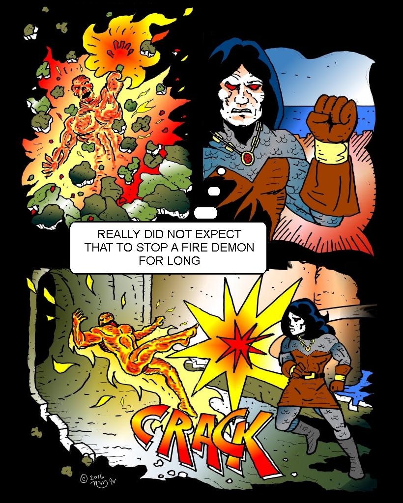 The Maniac: From the Fires of Hell - Chapter 7 page 9