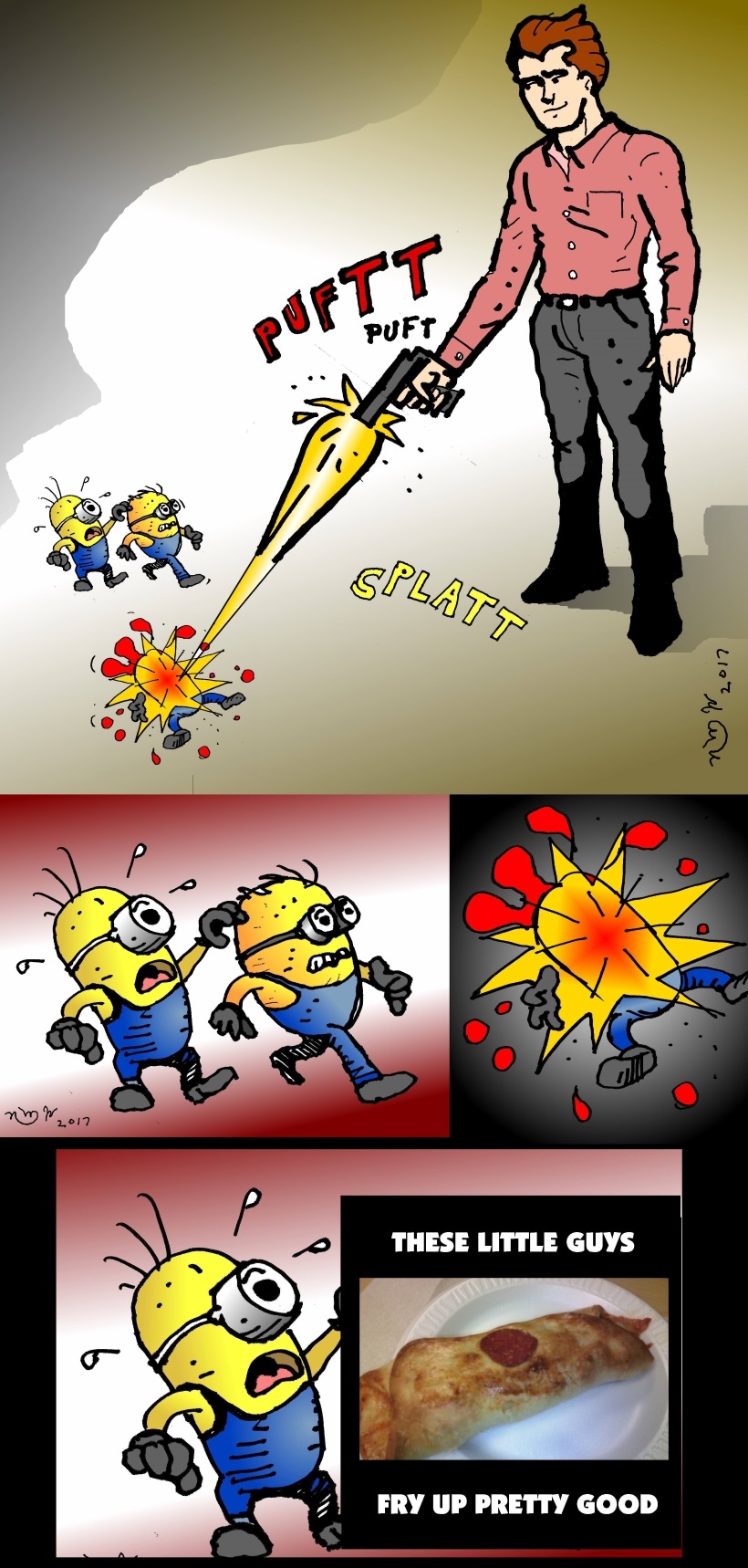 Pinup - 17tb076,112 - Minions