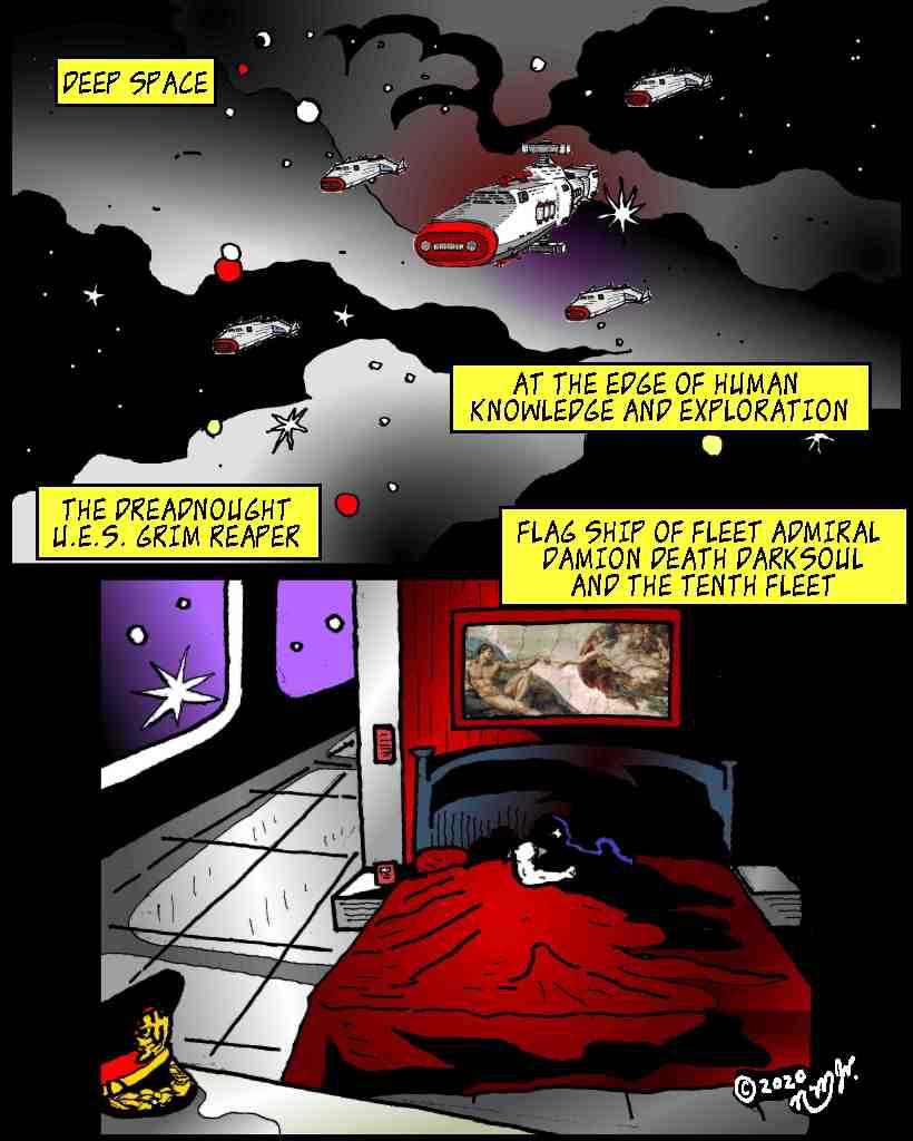 Dark Dreams in Cold Space - page 002