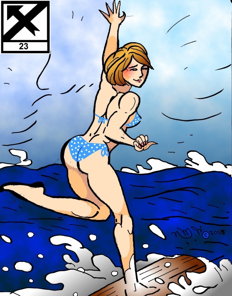Up issue 23 - cover - 15tb59_13tb079 surfer girl blue
