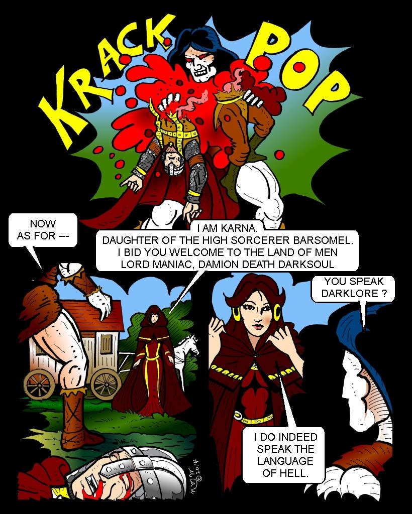 The Maniac: From the Fires of Hell - Chapter 3 page 6