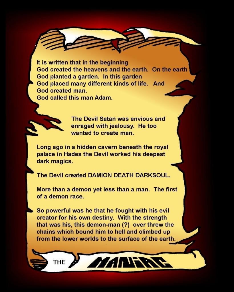 The Maniac: From the Fires of Hell - page 000