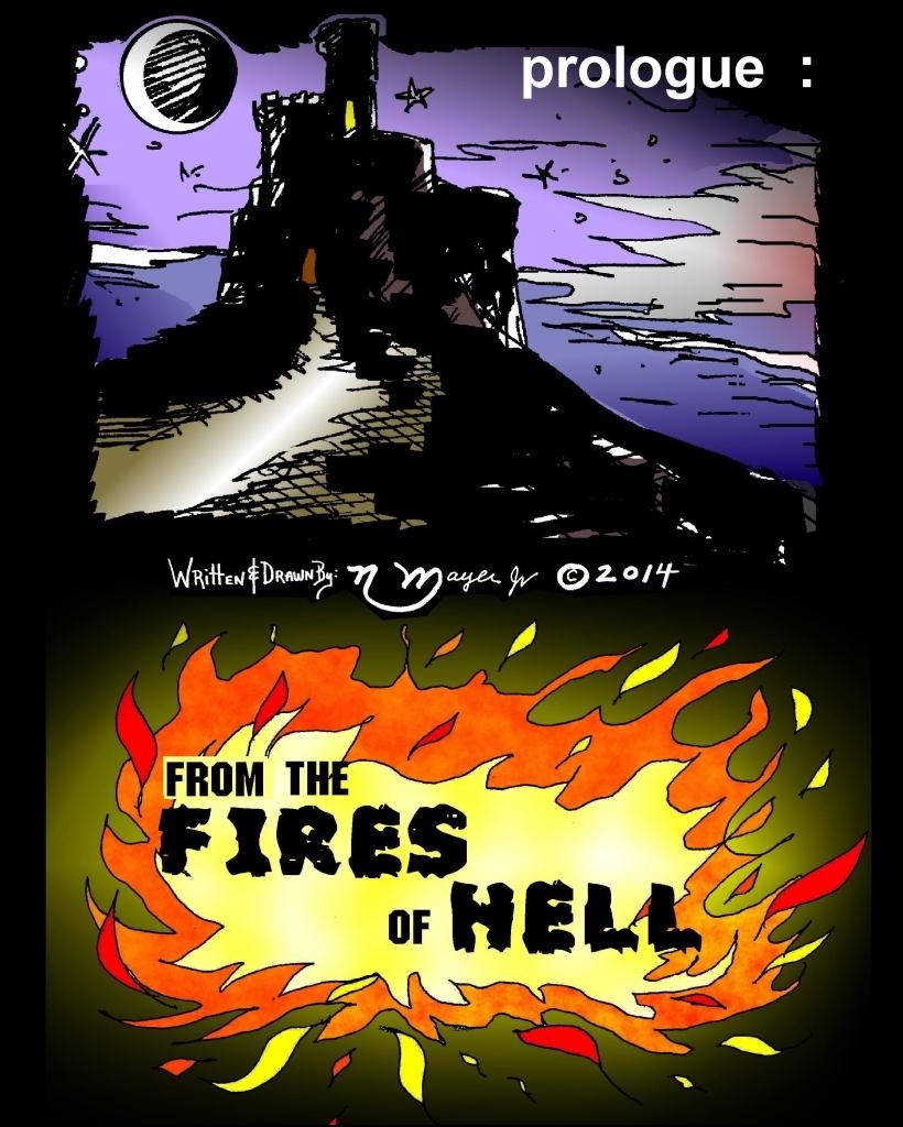 The Maniac: From the Fires of Hell - prologue page one