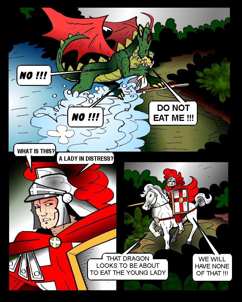 St George & the Dragon - page 05