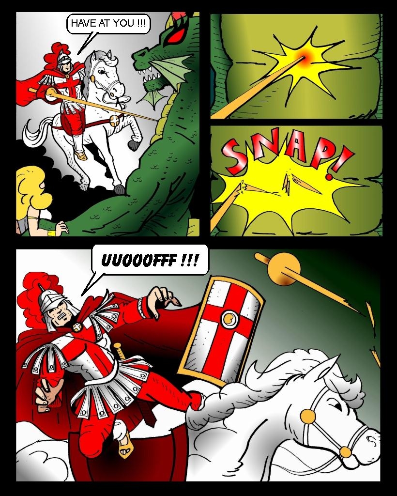 St George & the Dragon - page 07