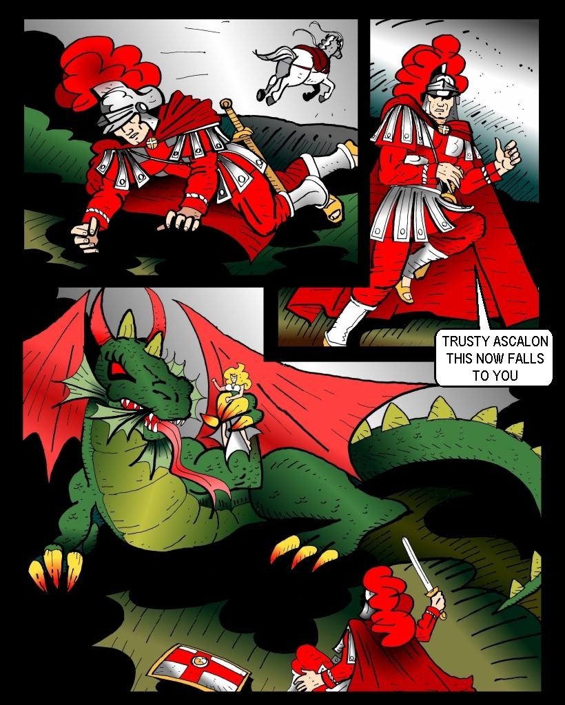 St George & the Dragon - page 08