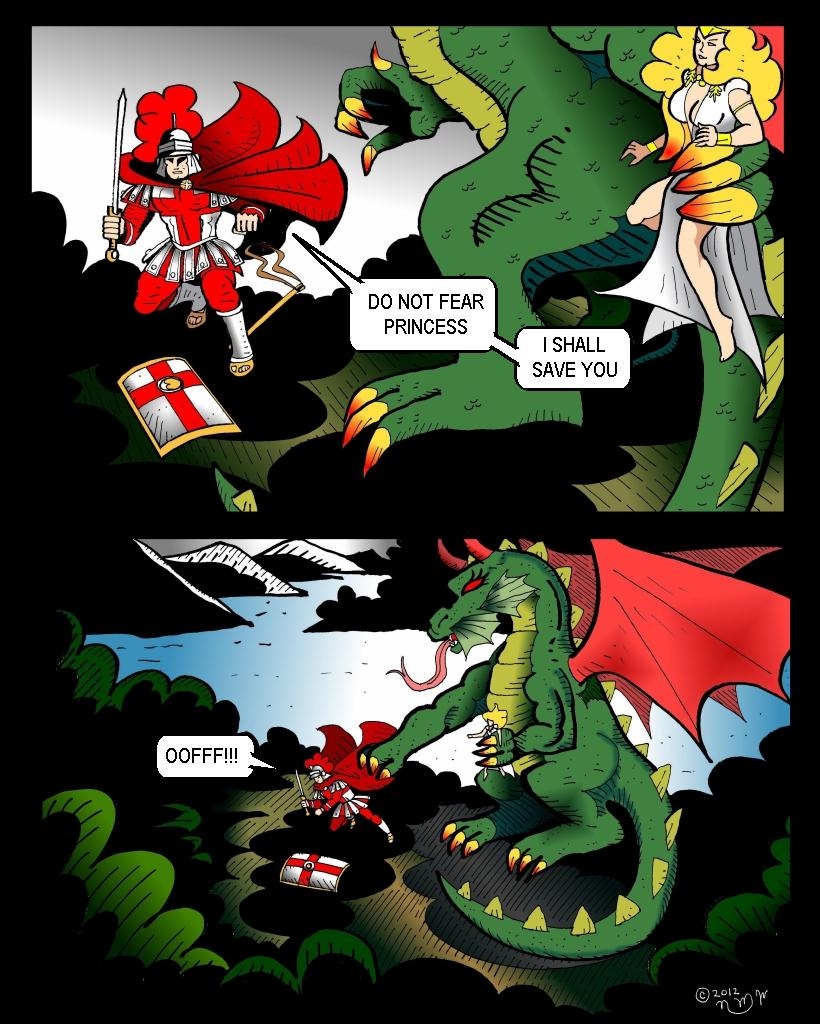 St George & the Dragon - page 09