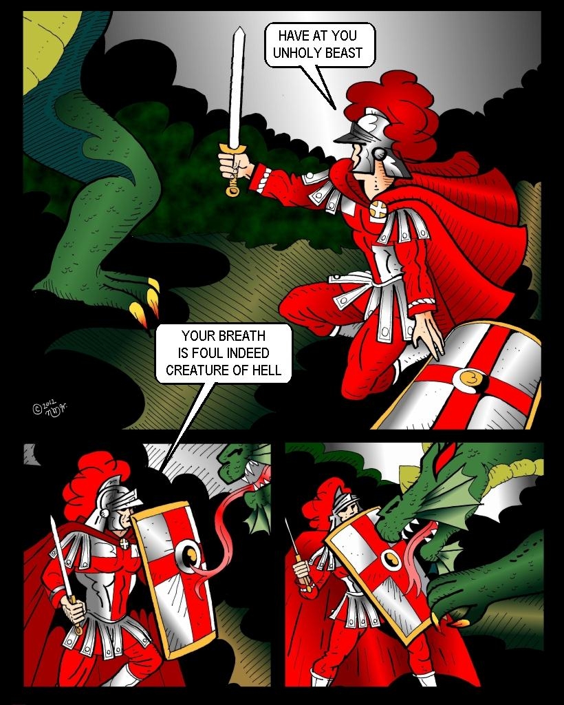St George & the Dragon - page 10
