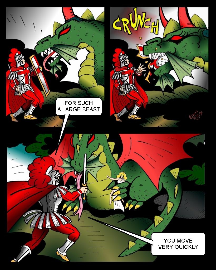 St George & the Dragon - page 11