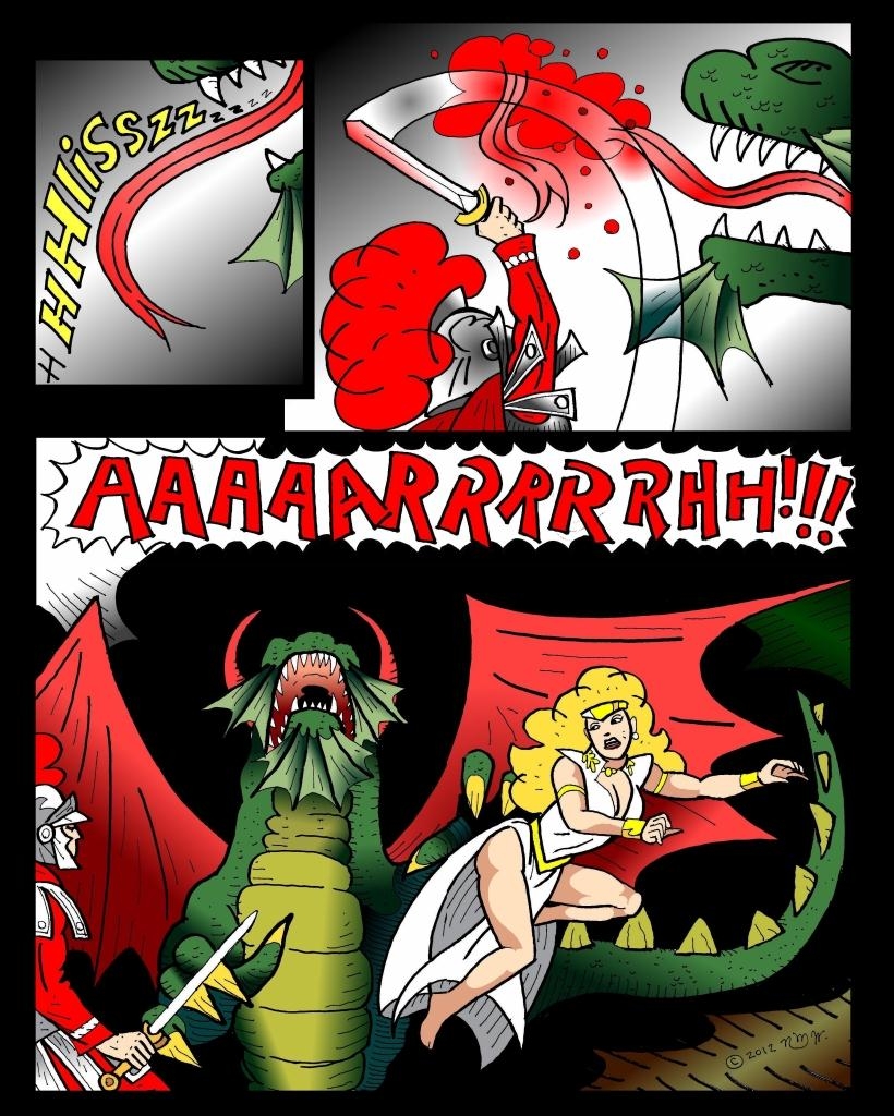 St George & the Dragon - page 12