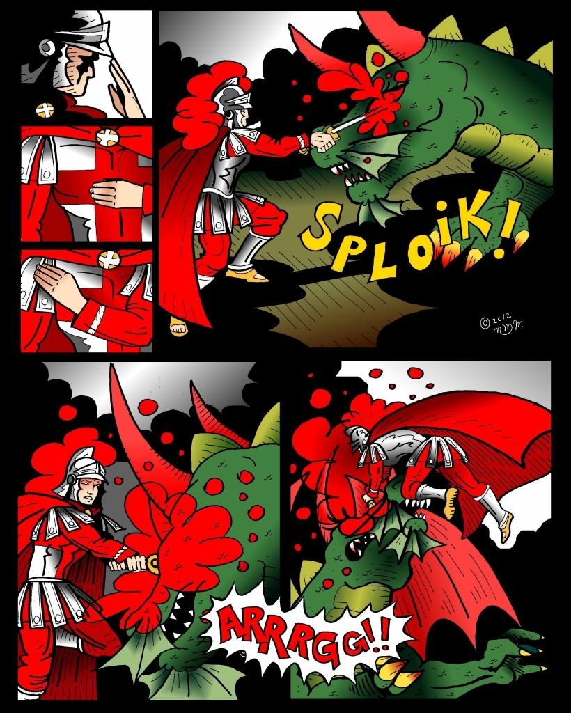St George & the Dragon - page 14