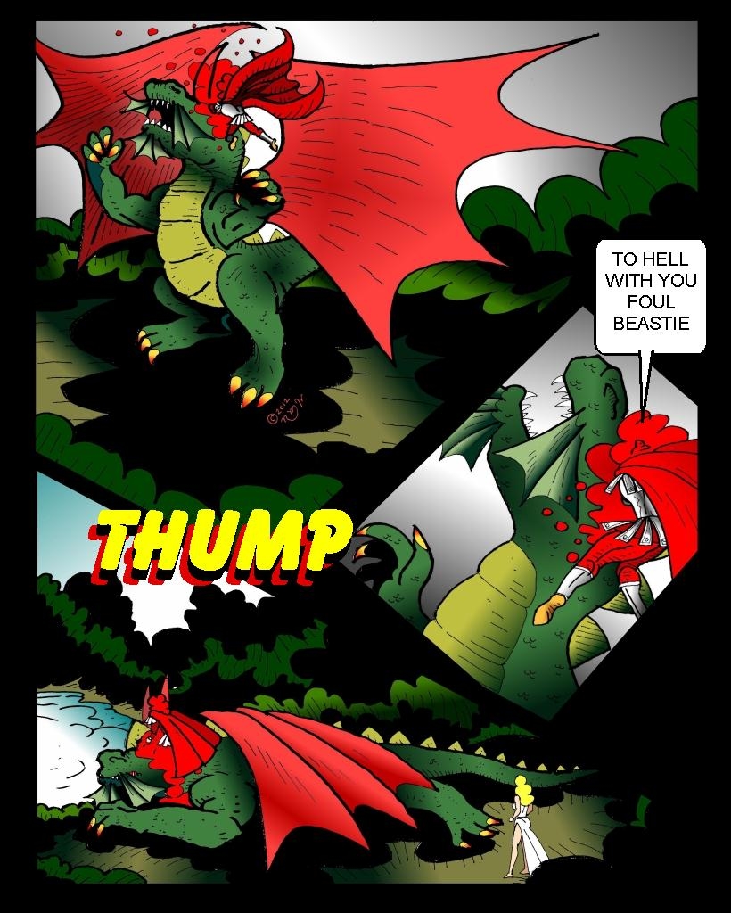 St George & the Dragon - page 15
