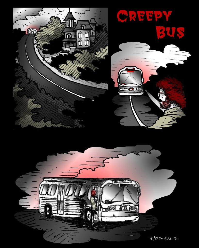 Creepy Bus - page 1