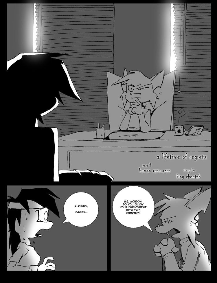 A Lifetime of Regrets - Page 1