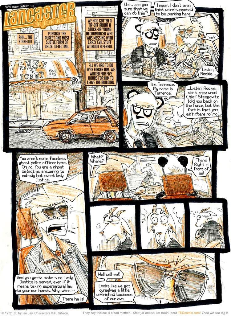 Lancaster's Fanart Fridays - TEO Guest Comic 1