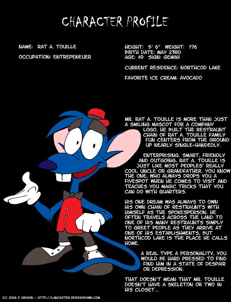 Profiles - Mr Rat A. Touille