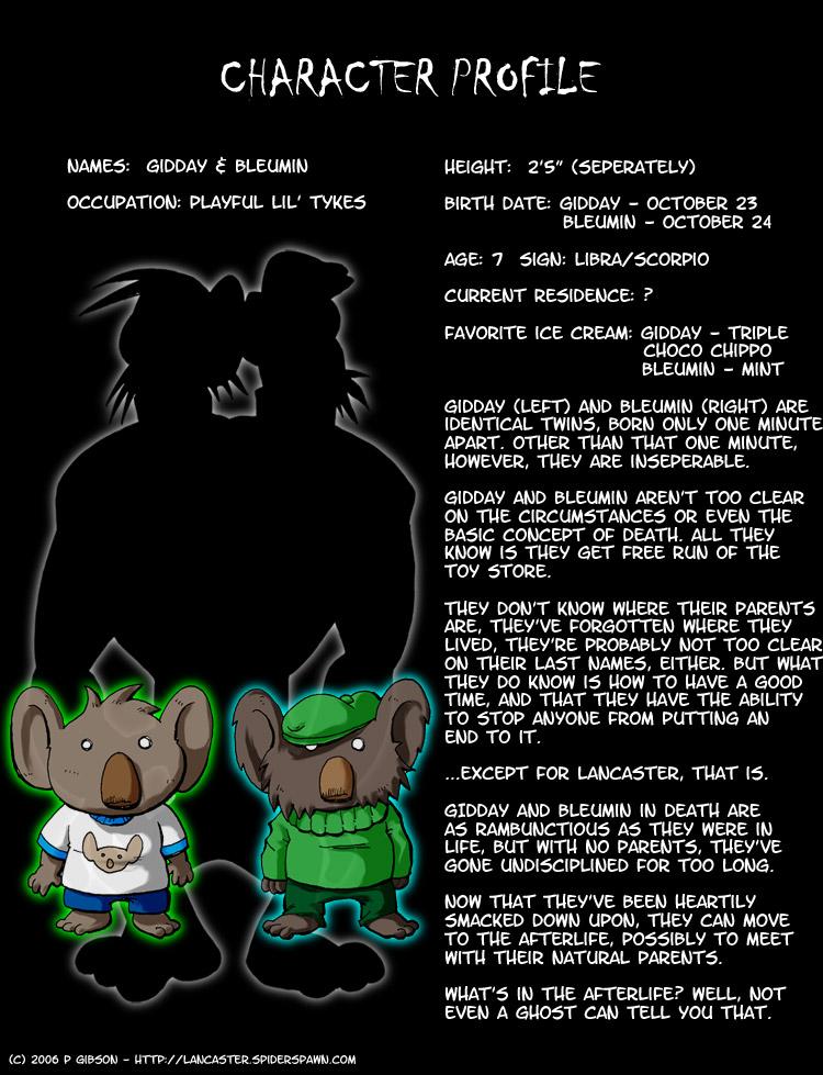 Profile - Gidday & Bleumin