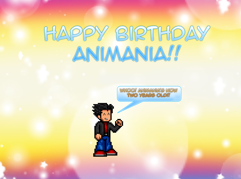 Happy 2nd Birthday Animania!!!!