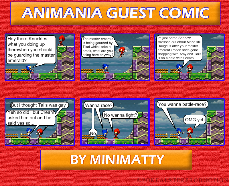 Aniamania guest comic-  Minimatty