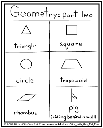 Kids With Gas Eat Free #9- Geometry: Part Two.