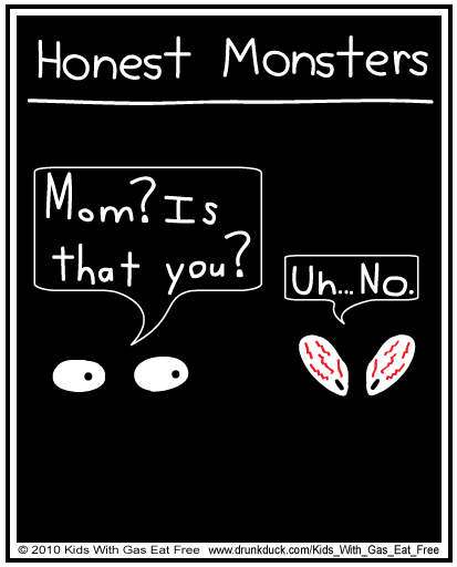 Kids With Gas Eat Free #39- Honest Monsters.