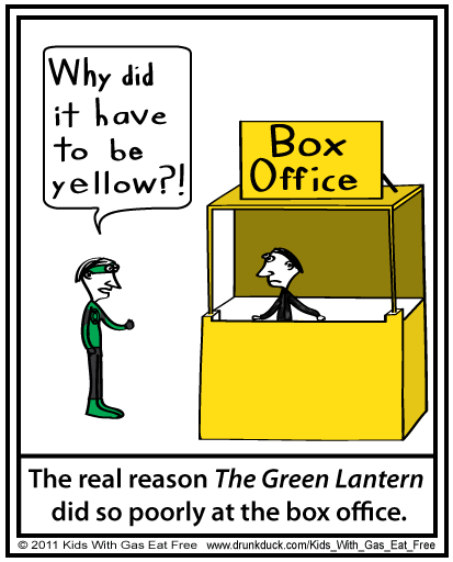 Kids With Gas Eat Free #180- Why The Green Lantern Failed.