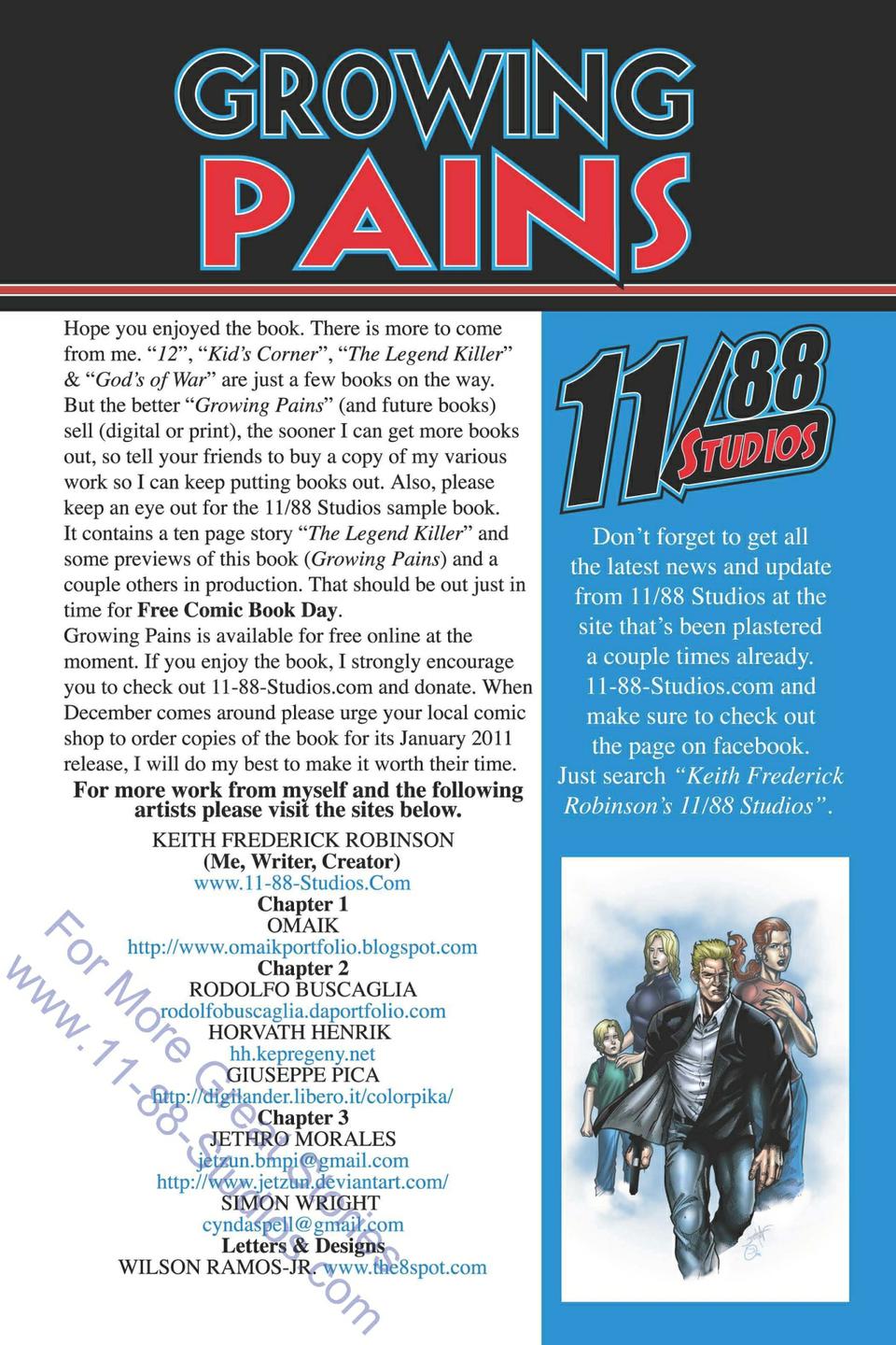 Growing Pains Page Interior Back Cover