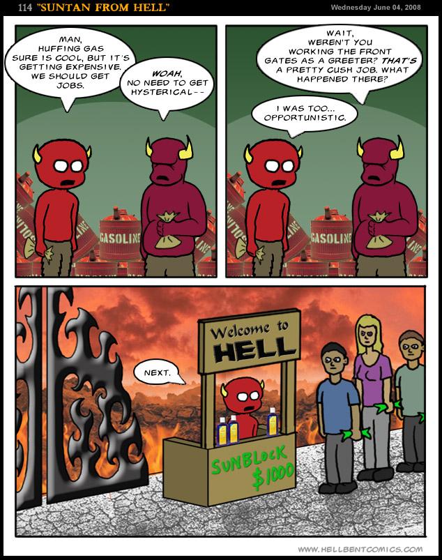 #114 - Suntan From Hell