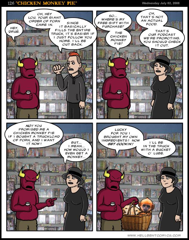 #126 - Chicken Monkey Pie