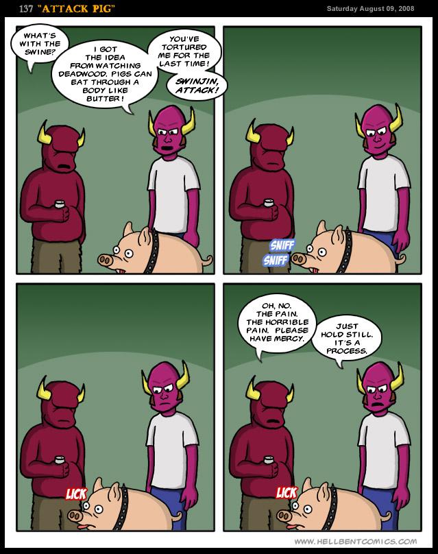#137 - Attack Pig