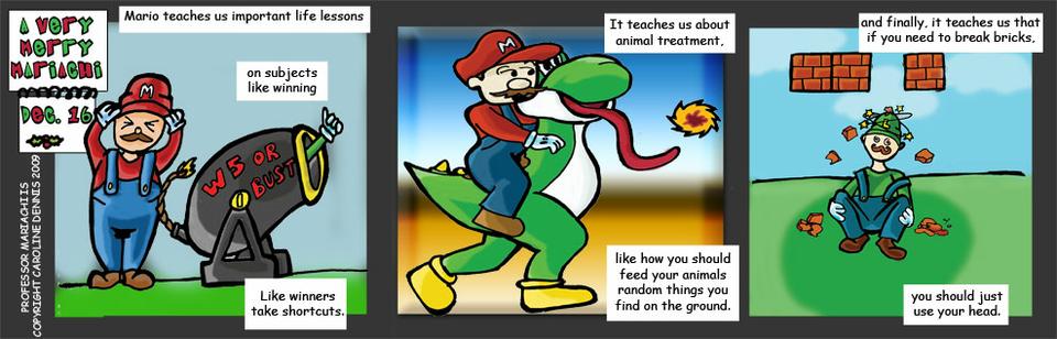 Lessons from Mario Pt 2