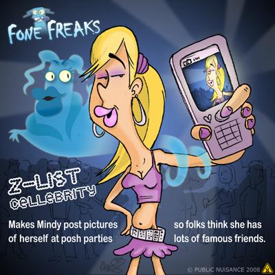 Fone Freak Five - Z-List Cellebrity